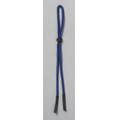 22" Blue Sport Strap Eyeglass Holder w/ Rubber Sleeves